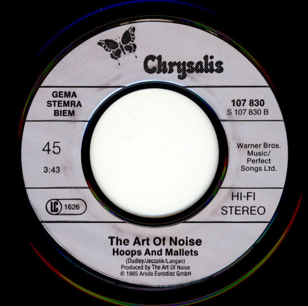 The Art Of Noise : Legs (7", Single)