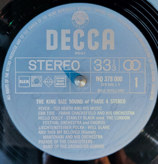Various : The King Size Sound Of Phase 4 Stereo (LP, Comp)