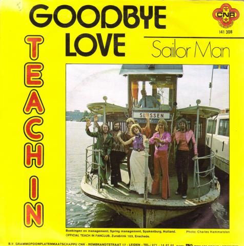 Teach-In : Goodbye Love (7", Single)