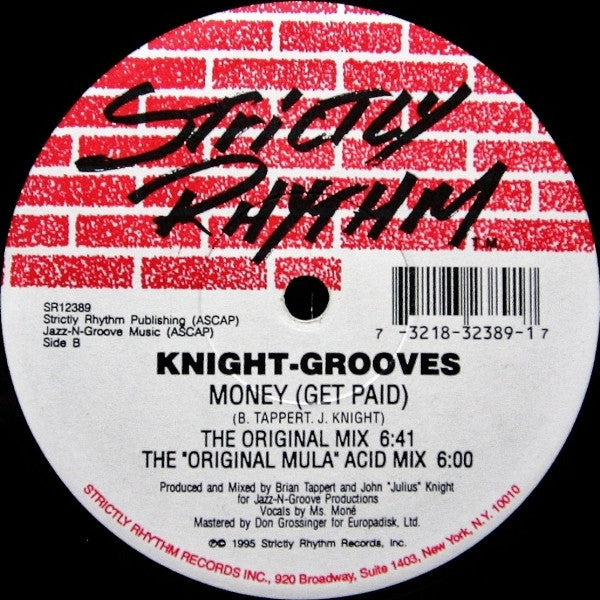 Knight-Grooves : Money (Get Paid) (12")