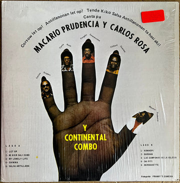 Macario Prudencia Y Carlos Rosa Y Continental Combo (2) : Corsow Let Op! Antillanonan Let Op! Tende Kiko Salsa Antillanonan Ta Hasi Aki! (LP, Album)