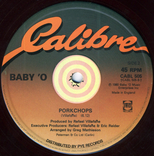 Baby'O : In The Forest (12", Single)