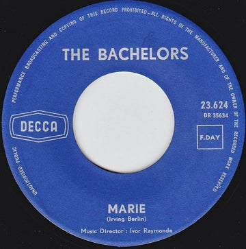 The Bachelors : Marie (7", Single)