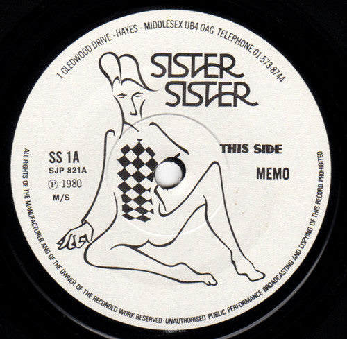 Sister Sister (3) : Memo (7")