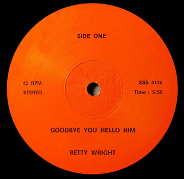 Betty Wright : Make Me Love The Rain - Goodbye You Hello Him (12")