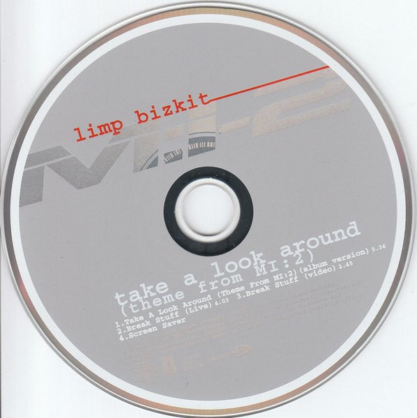 Limp Bizkit : Take A Look Around (Theme From MI:2) (CD, Maxi, Enh)