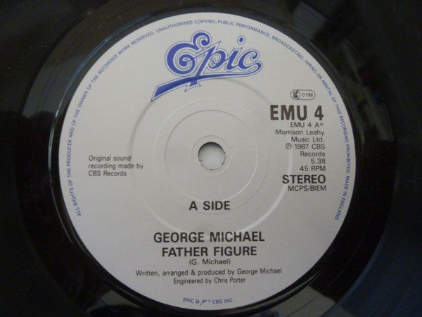 George Michael : Father Figure (7", Single)
