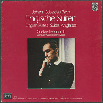 Gustav Leonhardt - Johann Sebastian Bach : English Suites - Englische Suiten - Suites Anglaises (3xLP + Box)