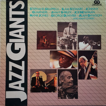 Stéphane Grappelli, Slam Stewart, Johnny Guarnieri, Jimmy Shirley, Joe Newman, Hank Jones, George Duvivier, Alan Dawson : Jazz Giants (2xLP, Comp, Gat)