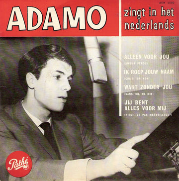 Adamo : Adamo Zingt In Het Nederlands (7", EP)