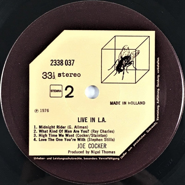 Joe Cocker : Joe Cocker Live In L.A. (LP, Album)