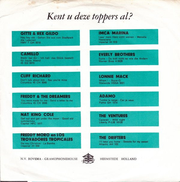 Adamo : J'ai Raté Le Coche / Le Train Va (7", Single)