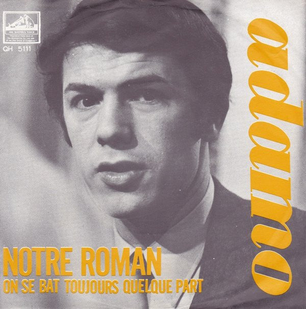 Adamo : Notre Roman (7", Single)