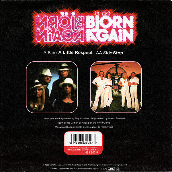 Bjorn Again : Erasure-ish (7", Single)