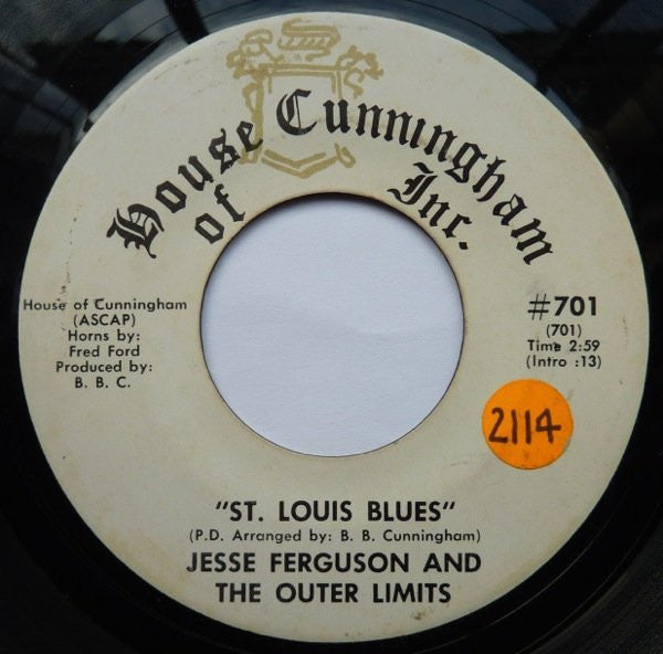 Jesse Ferguson And The Outer Limits : St. Louis Blues (7")