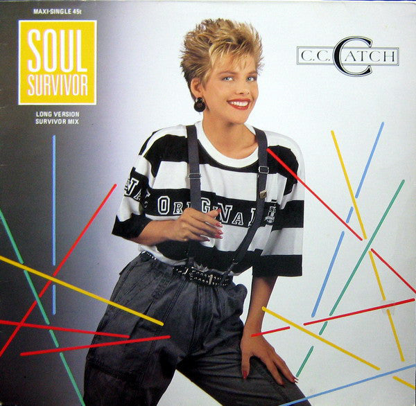 C.C. Catch : Soul Survivor (Long Version Survivor Mix) (12", Maxi)