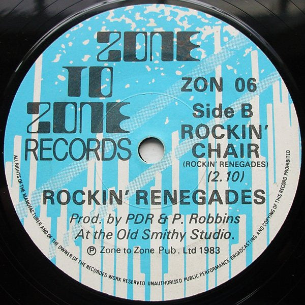 Rockin' Renegades : Teenager In Love / Rockin' Chair (7")