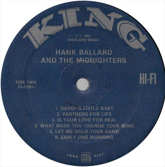 Hank Ballard And The Midnighters* : Hank Ballard And The Midnighters (LP, Album, RE)