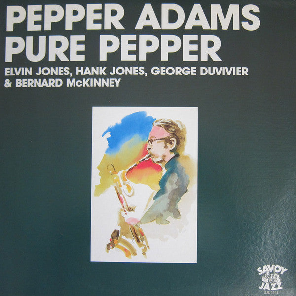 Pepper Adams : Pure Pepper (LP, Album, Mono)