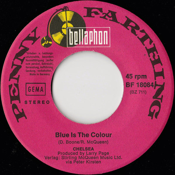 Chelsea F.C. : Blue Is The Colour (7", Single)