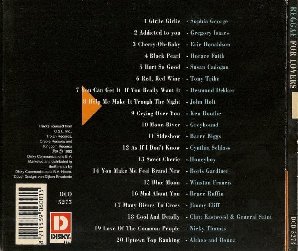 Various : Reggae For Lovers (CD, Comp, Dig)