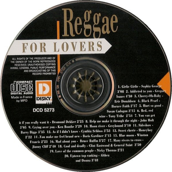 Various : Reggae For Lovers (CD, Comp, Dig)