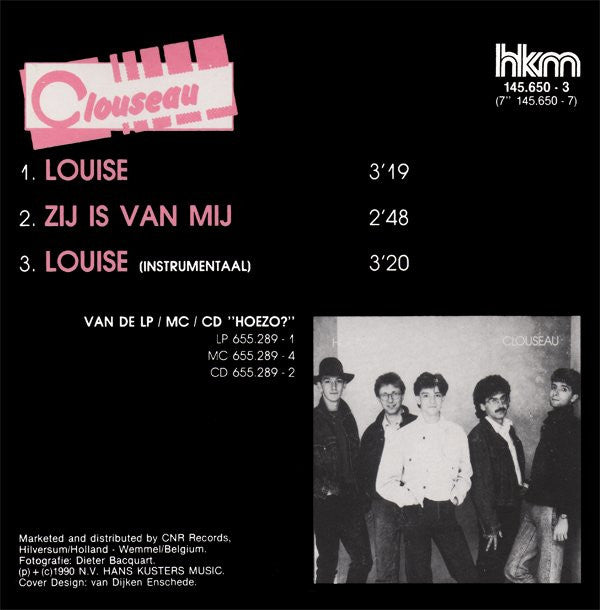 Clouseau : Louise (CD, Single)