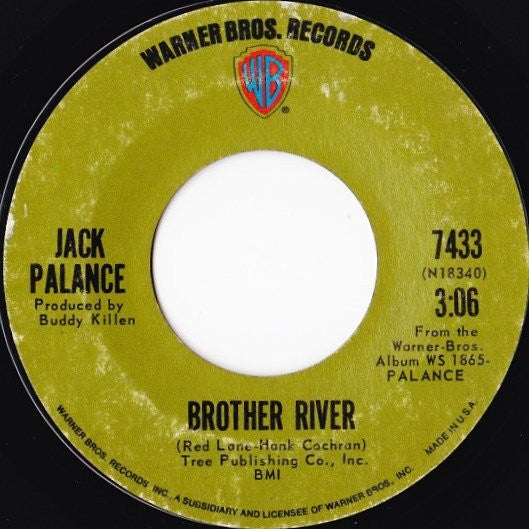 Jack Palance : Brother River (7")