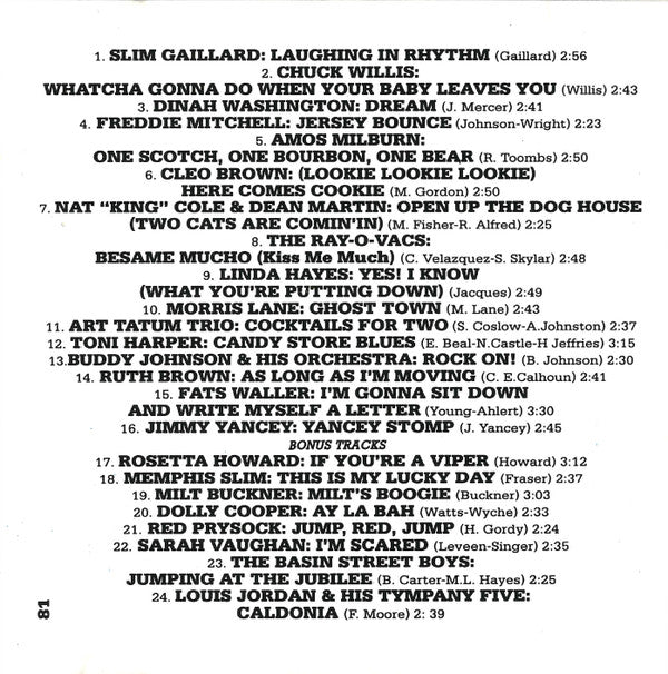 Various : The Official Sampler (CD, Comp, Mono, Smplr)