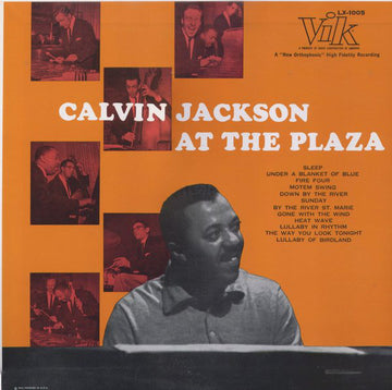 The Calvin Jackson Quartet : Calvin Jackson At The Plaza  (LP, Album, Mono, RE)