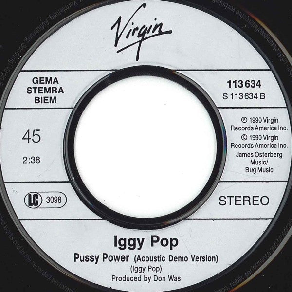 Iggy Pop : Candy (7", Single)