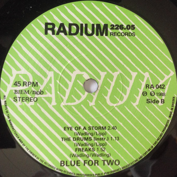 Blue For Two : Into The Dawn (7")