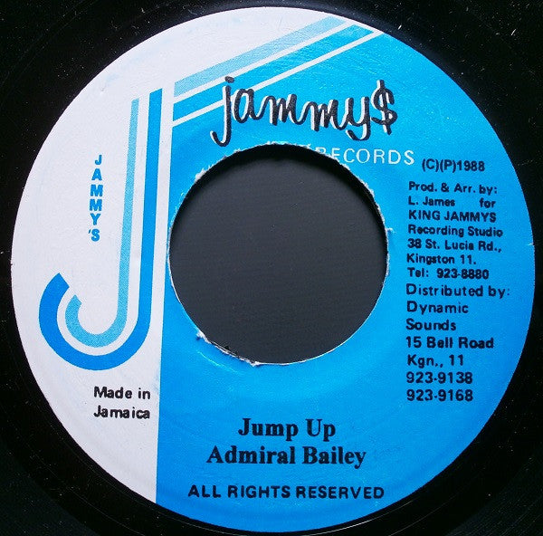 Admiral Bailey : Jump Up (7", RP)