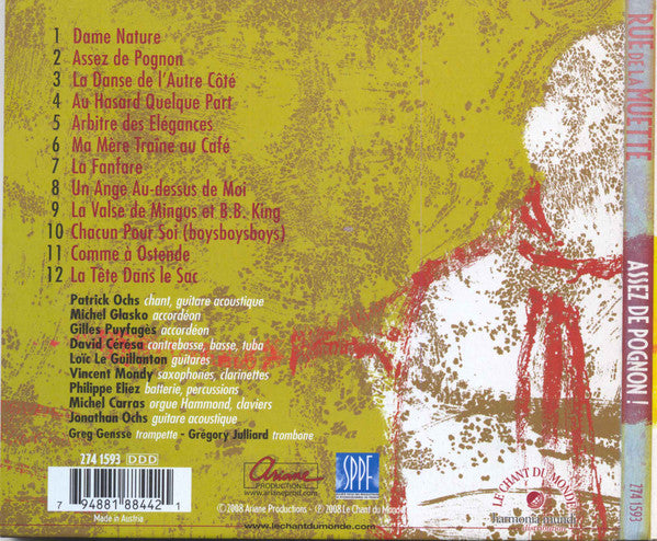 Rue De La Muette : Assez De Pognon! (CD, Album)