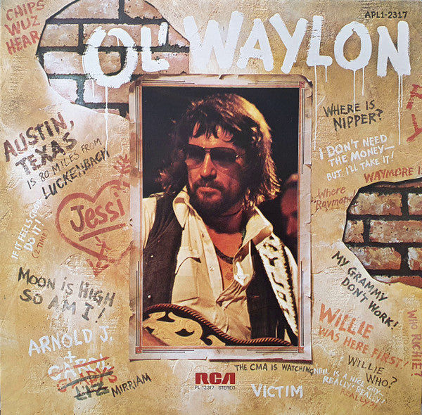 Waylon Jennings : Ol' Waylon (LP, Album)