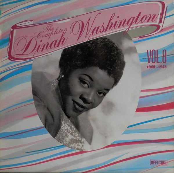 Dinah Washington : The Complete Dinah Washington Vol. 8 1952-1953 (LP, Comp)