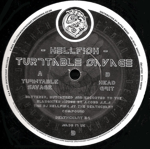 Hellfish : Turntable Savage (12")