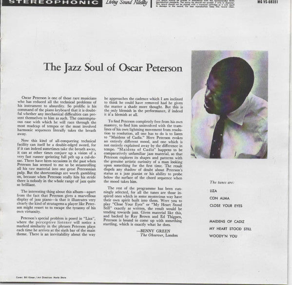The Oscar Peterson Trio : Night Train + The Jazz Soul Of Oscar Peterson (CD, Comp, RM)