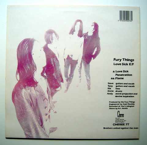 Fury Things : Love Sick EP (12", EP)