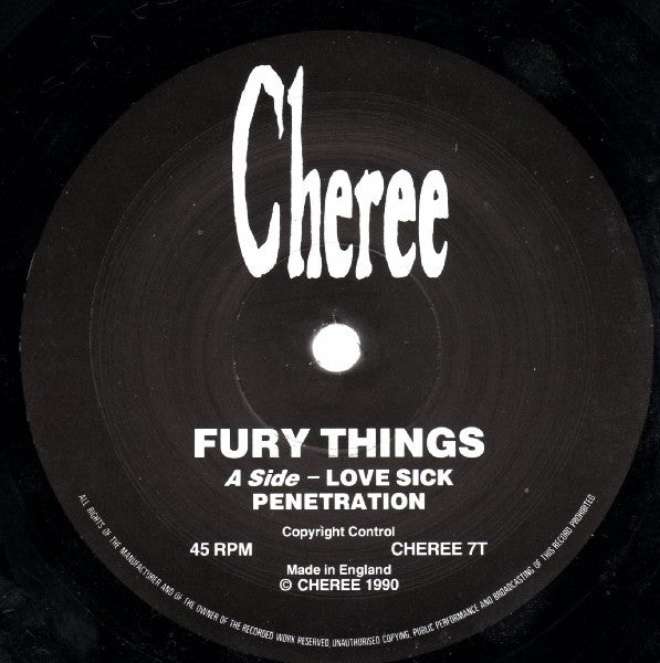 Fury Things : Love Sick EP (12", EP)