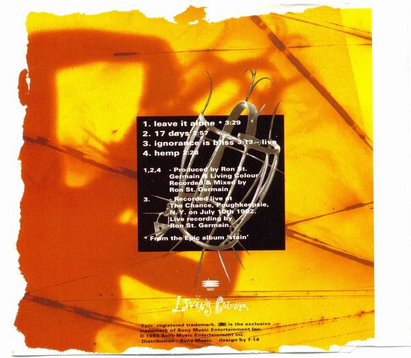 Living Colour : Leave It Alone (CD, Maxi)