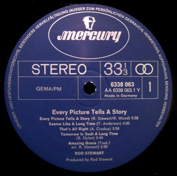 Rod Stewart : Every Picture Tells A Story (LP, Album)