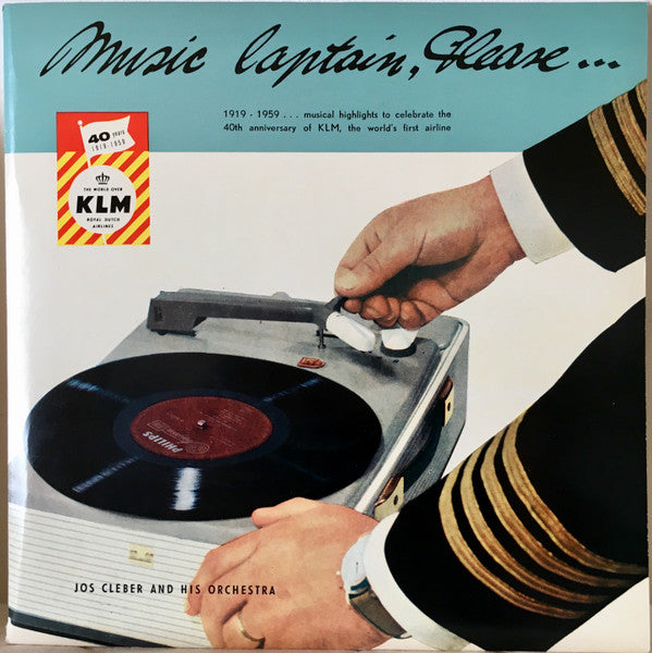 Jos Cleber And His Orchestra : Music Captain, Please... (10", Mono, Gat)