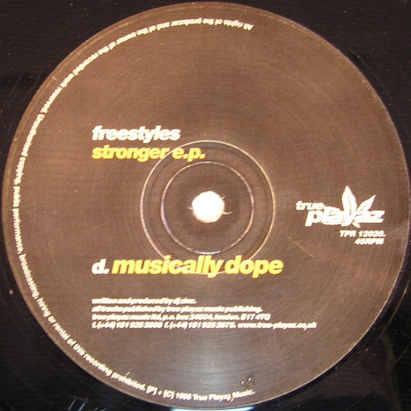 Freestyles : Stronger EP (2x12")
