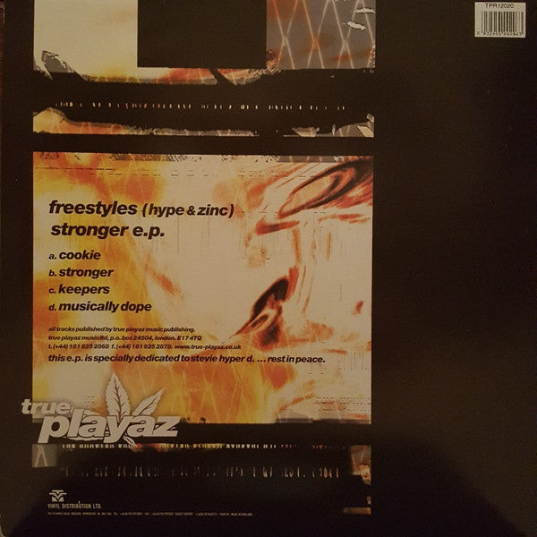 Freestyles : Stronger EP (2x12")