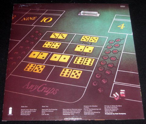 Bad Company (3) : Straight Shooter (LP, Album)