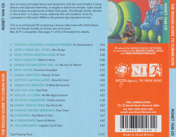 Various : The Rough Guide To Cuban Son (CD, Comp)