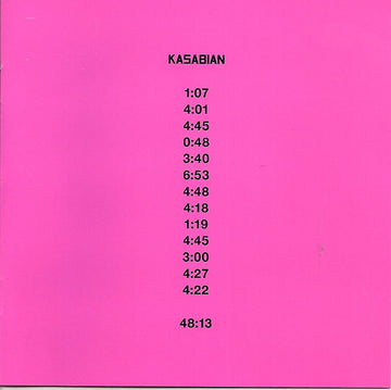 Kasabian : 48:13 (CD, Album)