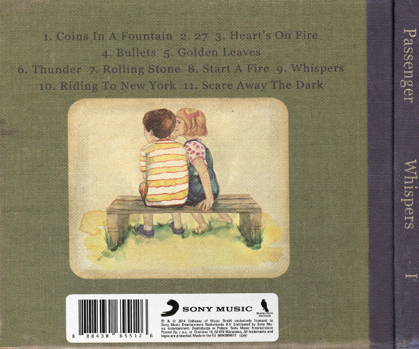 Passenger (10) : Whispers I (2xCD, Album, Dlx, Dig)