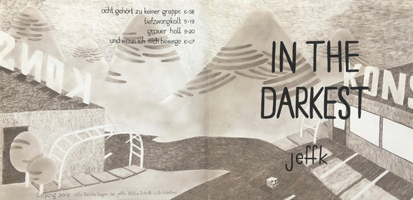jeffk (2) : In The Darkest (12", EP, Ltd, Num)